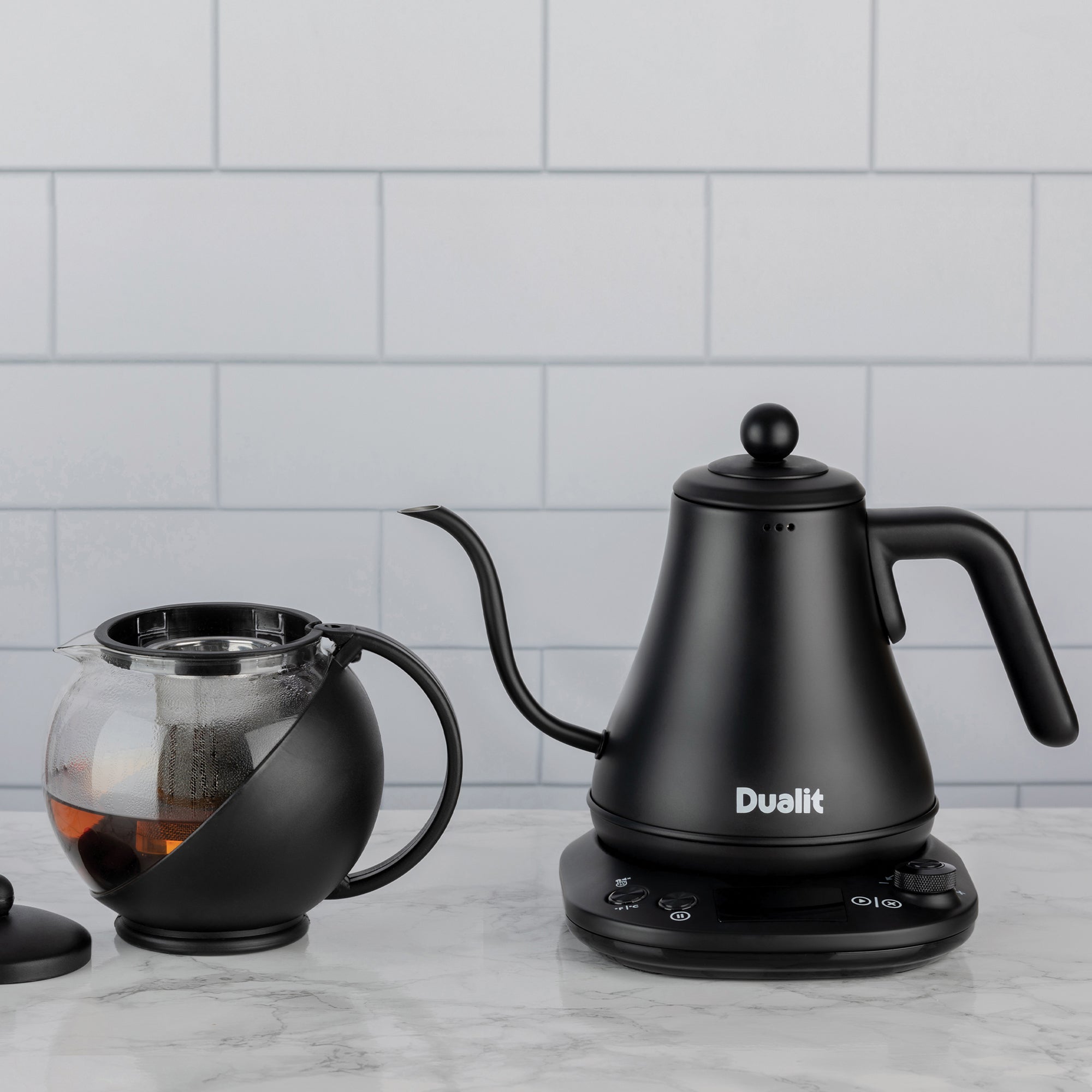 [product_category]-Dualit Pour Over Kettle 0,8 L, Stainless Steel/Black-Dualit-6197437296138-72961-DUA-4