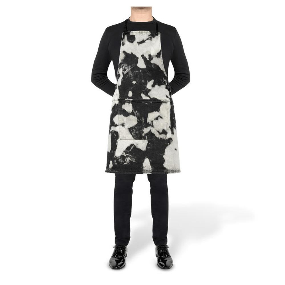 Dutchdeluxes Apron In Bbq Style, Black Stained