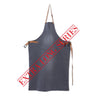 Dutchdeluxes Schort in BBQ -stijl denim, grijs