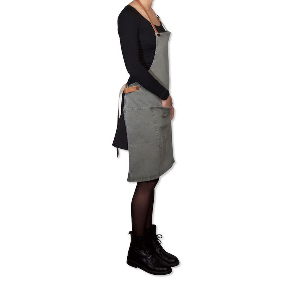 [product_category]-Dutchdeluxes Apron In Bbq Style, Grey/Green-Dutchdeluxes-8718885434095-AA-BSC-GG-DUT-3