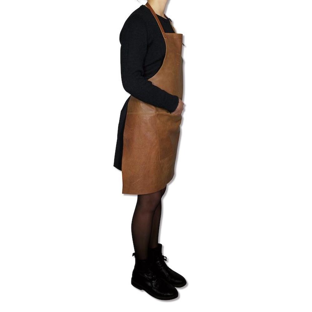 [product_category]-Dutchdeluxes Apron In Bbq Style, Vintage Cognac-Dutchdeluxes-8718885434781-AA-BS-VC-DUT-3