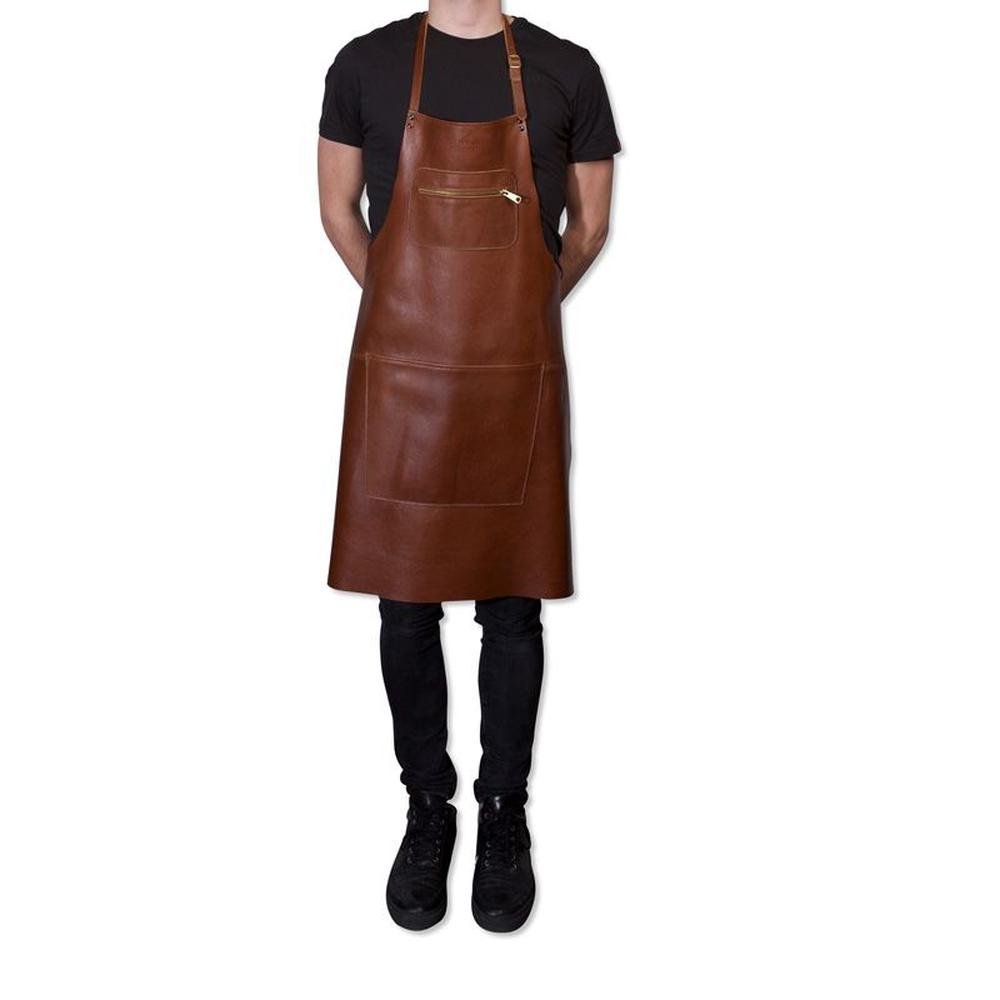 [product_category]-Dutchdeluxes Apron In Zipper Style Classic Leather, Brown-Dutchdeluxes-8718885431018-AA-CL-CB-DUT-4