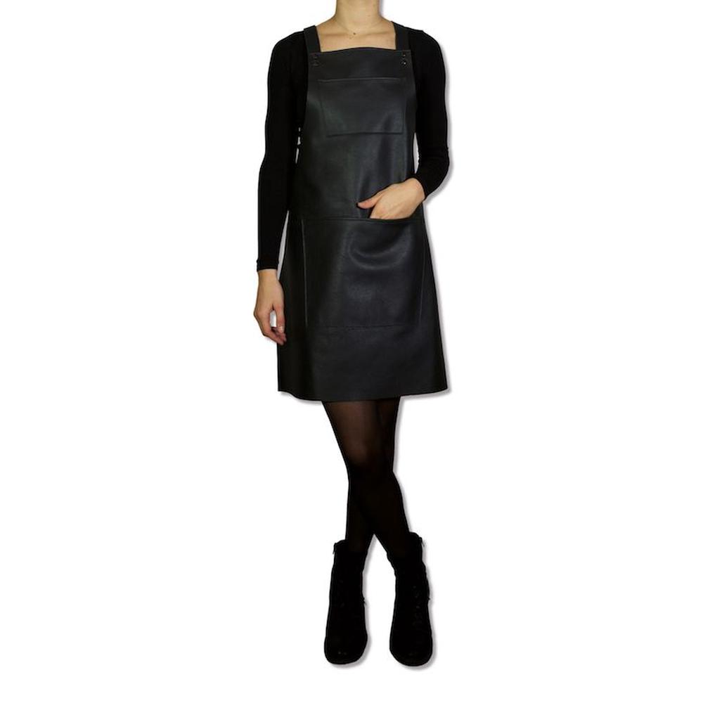 [product_category]-Dutchdeluxes Apron With Suspenders, Black-Dutchdeluxes-8718885434538-DDLP-SSL-BL-DUT-2