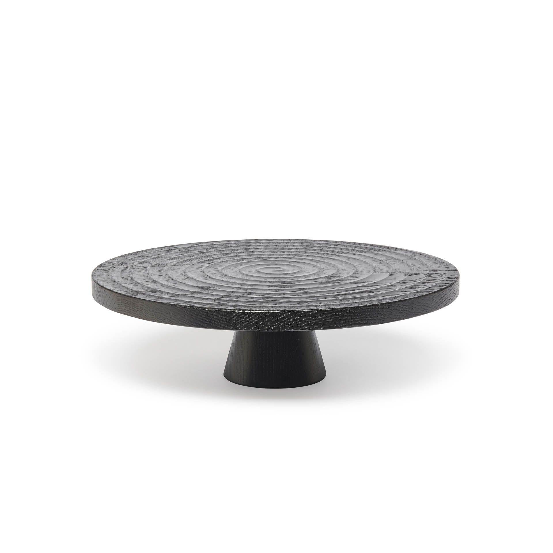 Dutchdeluxes Cake Stand Dark Oak, ø 32 Cm