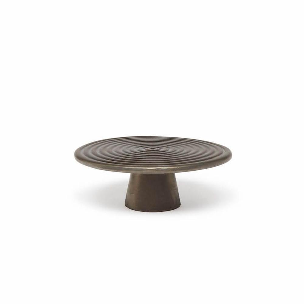 [product_category]-Dutchdeluxes Cake Stand ø 20 Cm, Platinum Matt-Dutchdeluxes-8718885435993-FSC-S-PM-DUT-1