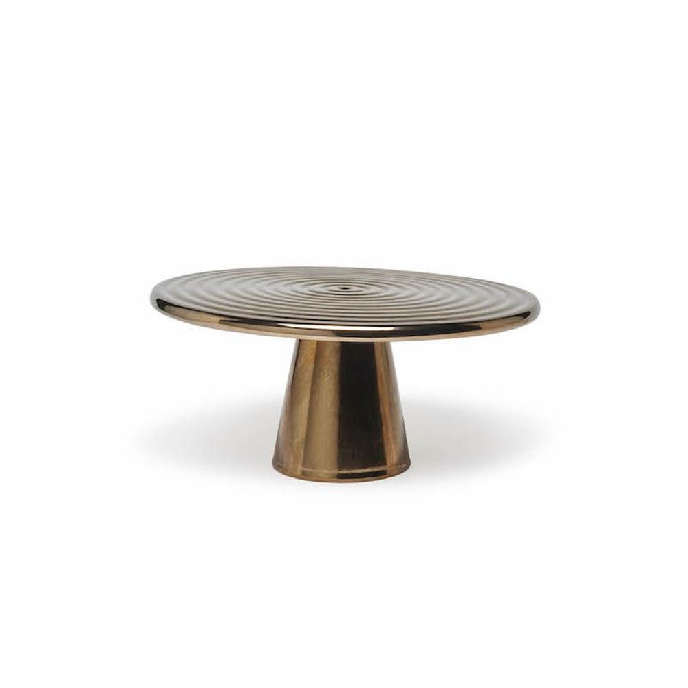 [product_category]-Dutchdeluxes Cake Stand ø 25 Cm, Platinum-Dutchdeluxes-8718885436037-FSC-M-P-DUT-1