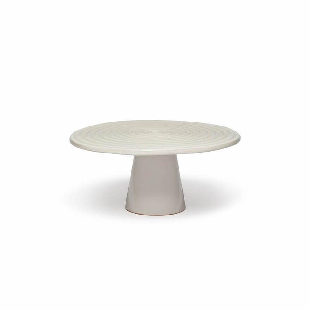 [product_category]-Dutchdeluxes Cake Stand ø 25 Cm, White-Dutchdeluxes-8718885436846-FSC-M-W-DUT-1