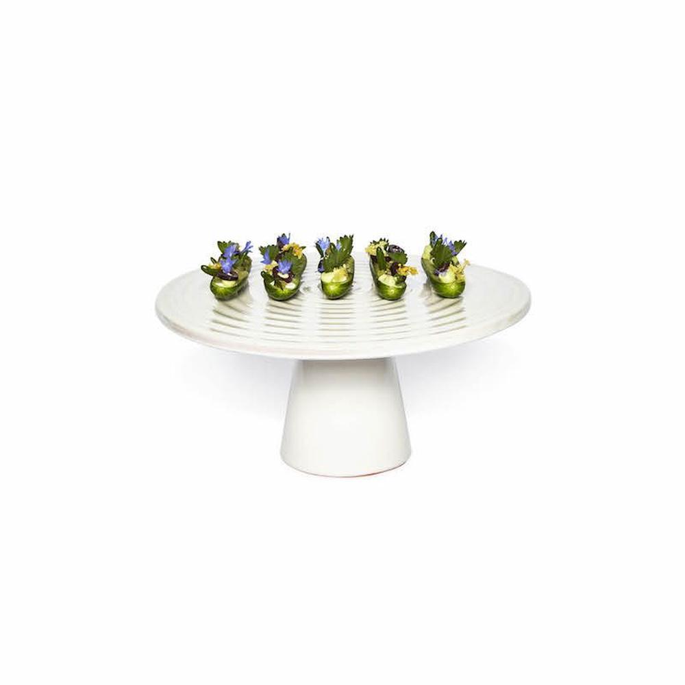 [product_category]-Dutchdeluxes Cake Stand ø 25 Cm, White-Dutchdeluxes-8718885436846-FSC-M-W-DUT-2