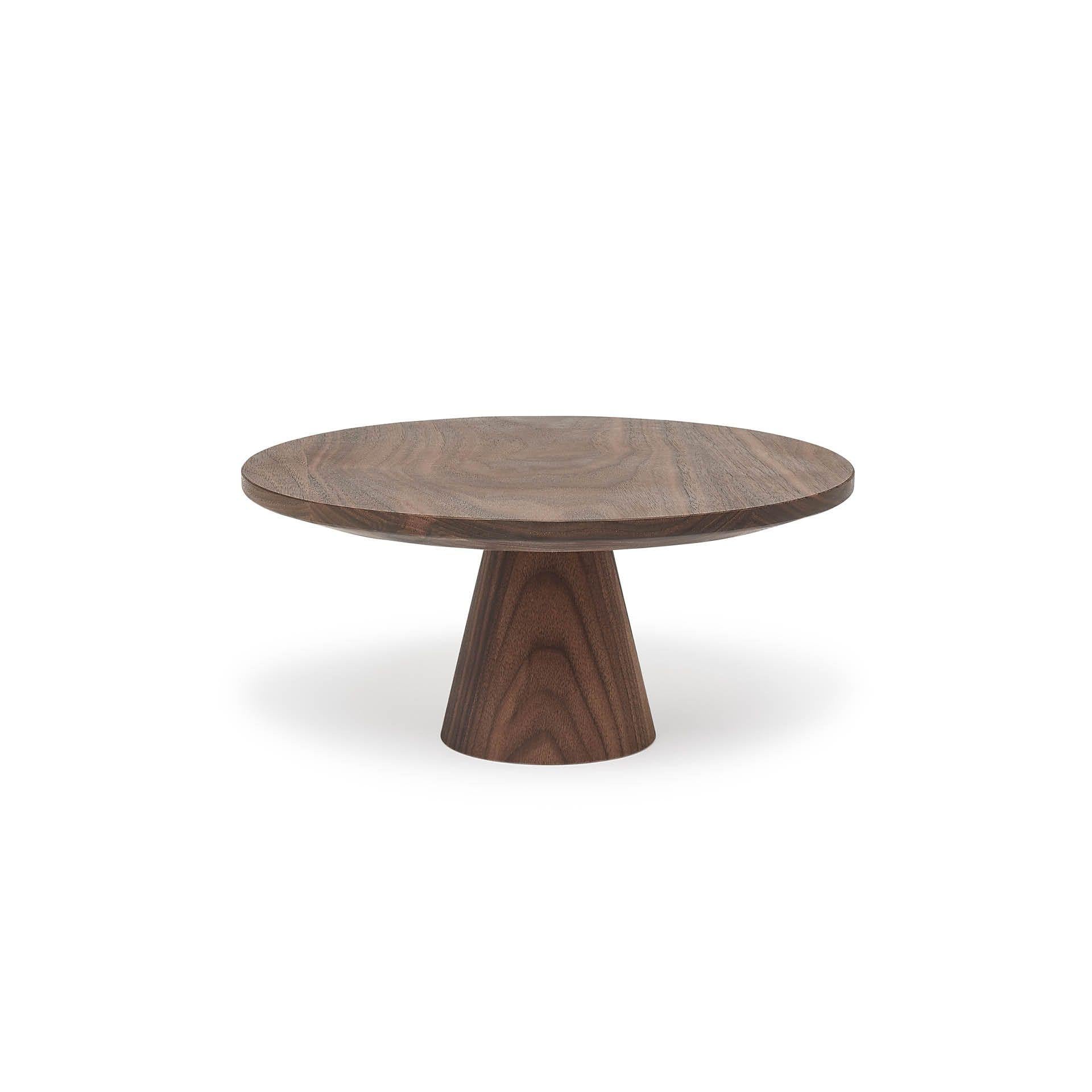 [product_category]-Dutchdeluxes Cake Stand Walnut, ø 25 Cm-Dutchdeluxes-8718885435979-FSW-M-DUT-1