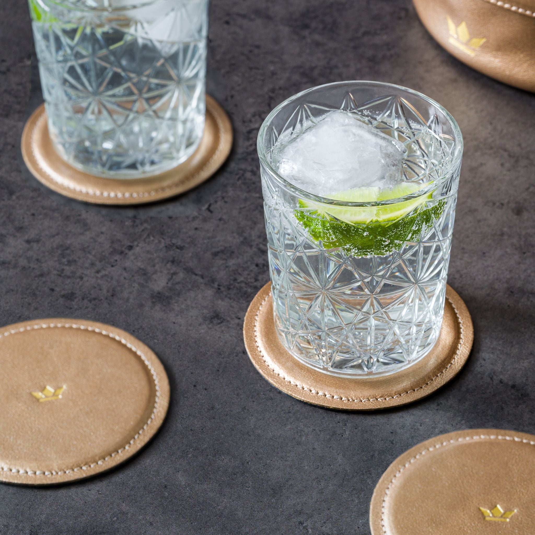 [product_category]-Dutchdeluxes Coasters 4 Pcs., Pearly Rosé-Dutchdeluxes-8718885439052-4P-CC-PR-DUT-2