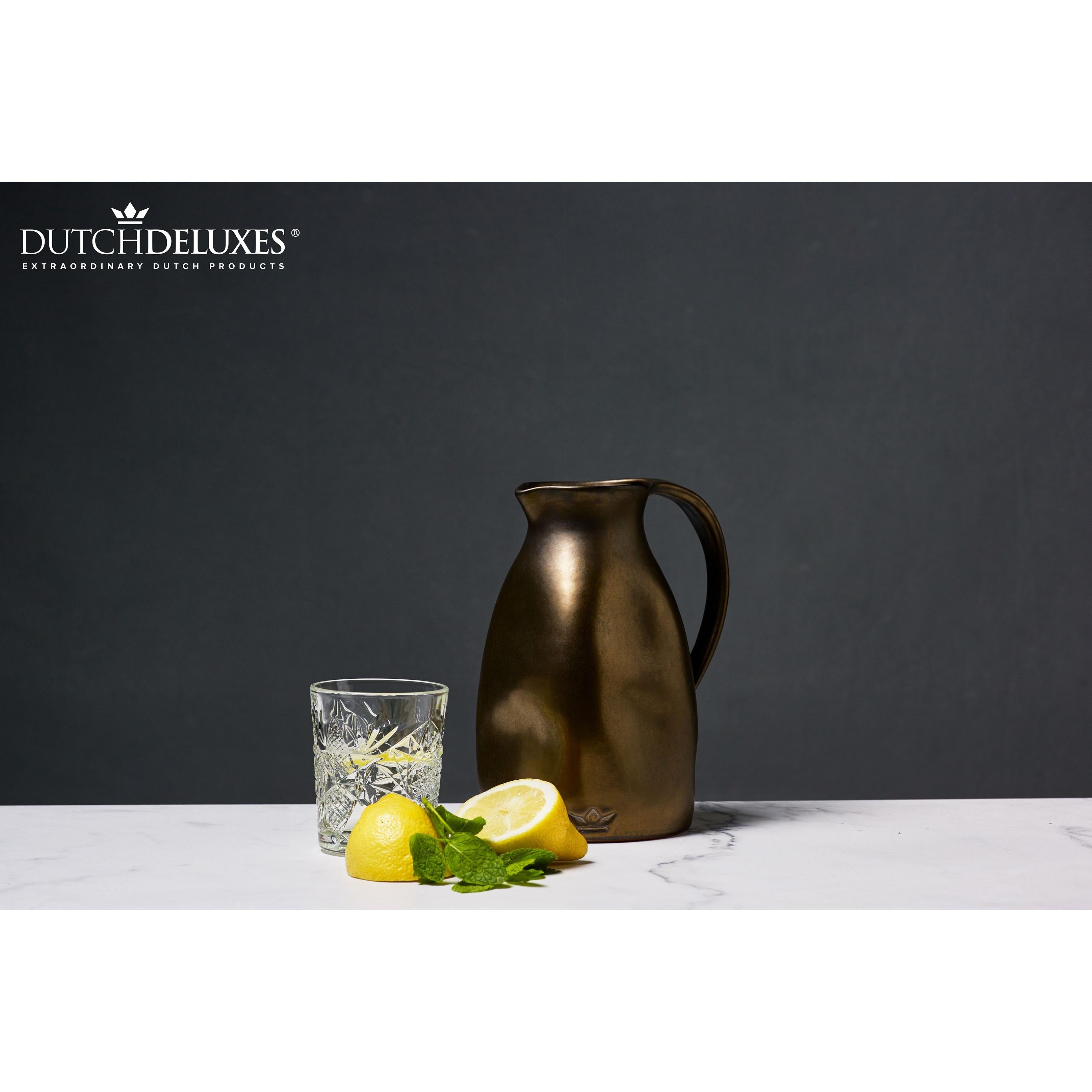 [product_category]-Dutchdeluxes Dented Carafe ø 14 Cm, Matt Platinum-Dutchdeluxes-8718885436747-CAC-DJ-PM-DUT-3