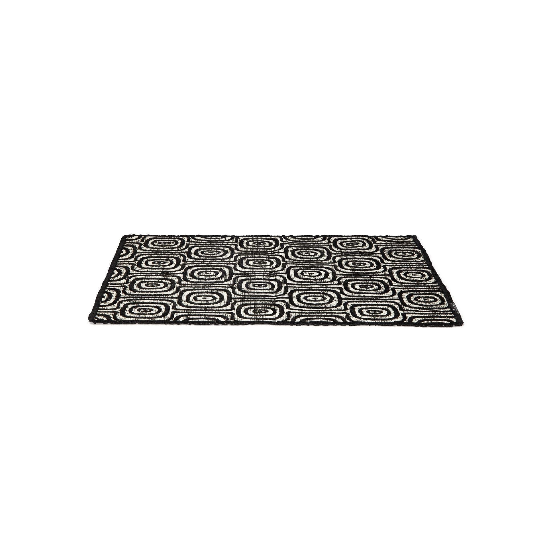 Dutchdeluxes Placemat Set Of 4 Black & White, Monkey Eyes