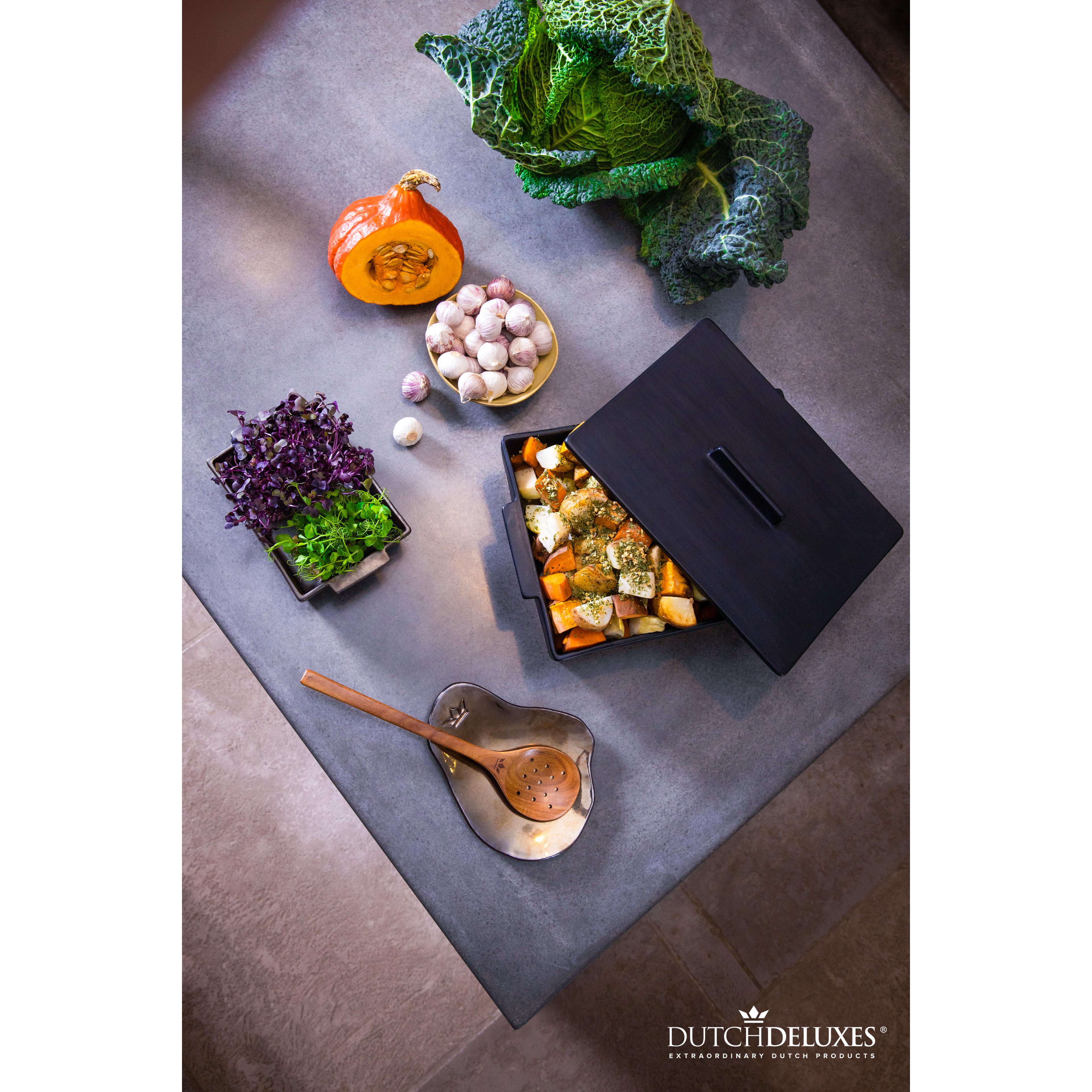 [product_category]-Dutchdeluxes Rectangular Casserole Dish Large, Matt Black-Dutchdeluxes-8718885437355-ODC-RL-BM-DUT-21