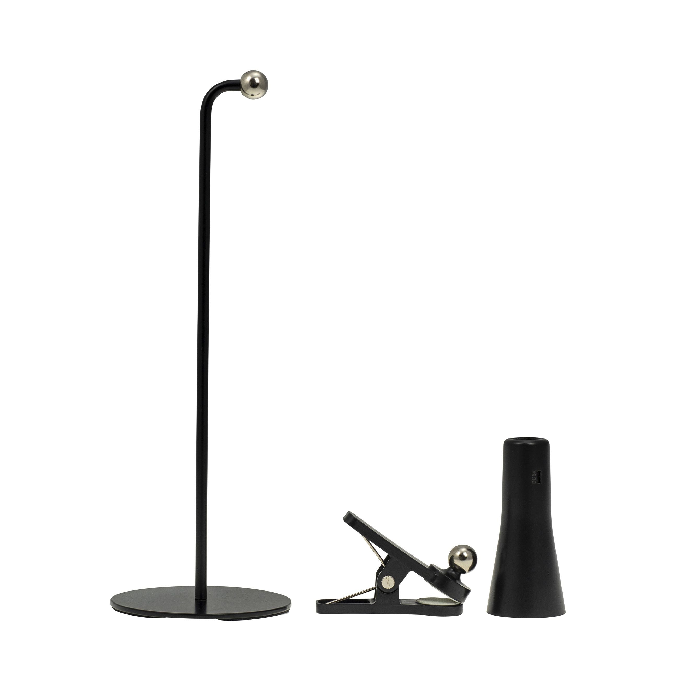 [product_category]-Dyberg Larsen 4 In One Rechargeable Table Lamp, Black-Dyberg Larsen-5704709091110-9111-DYB-2