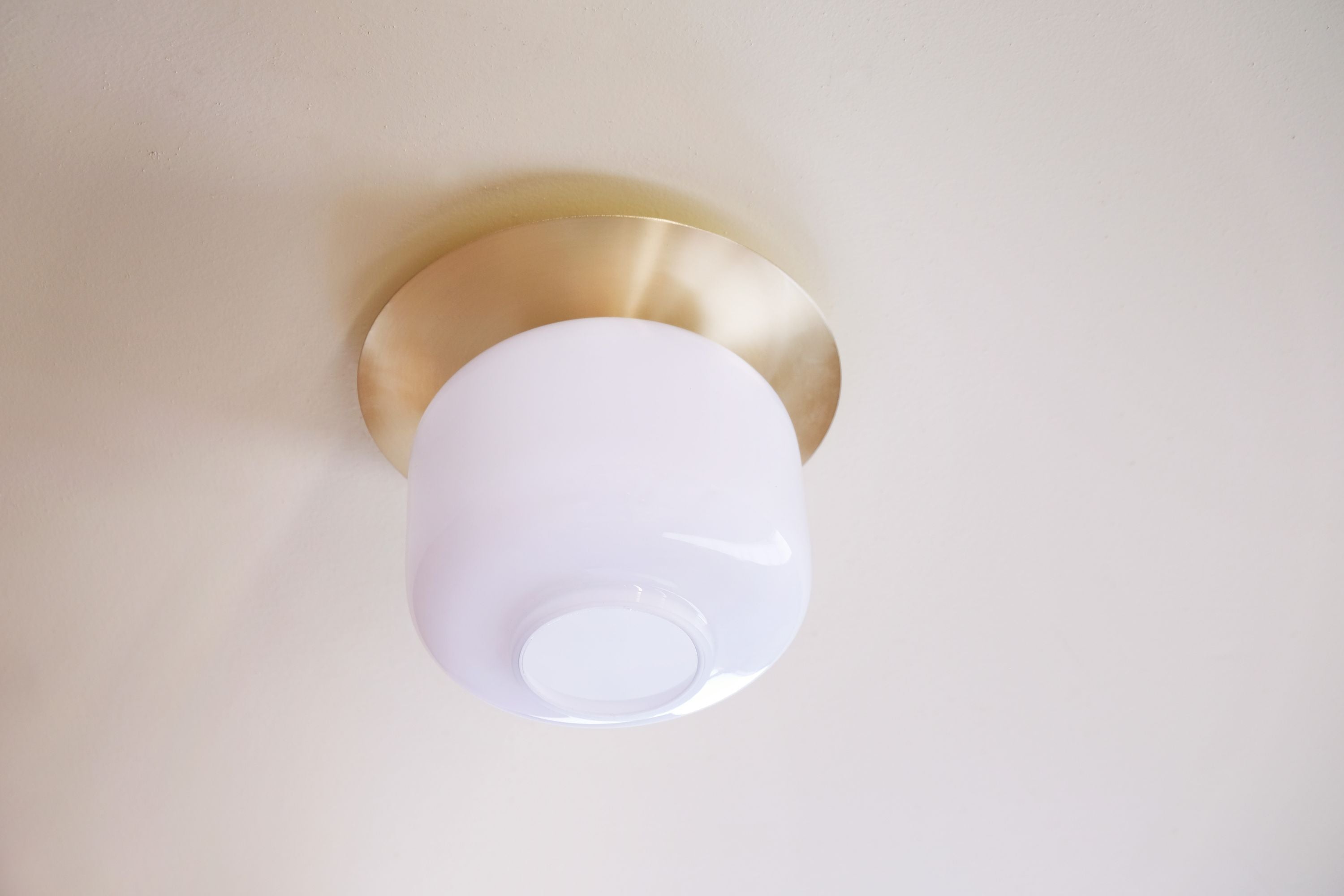 [product_category]-Dyberg Larsen Arp Ceiling Lamp, Opal/Brass-Dyberg Larsen-5704709082590-8259-DYB-7
