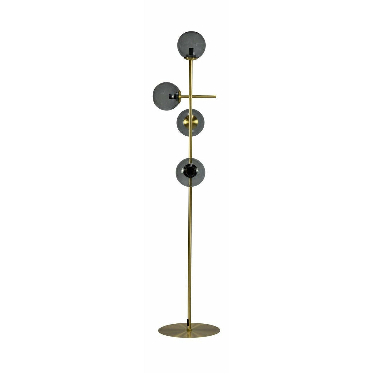 [product_category]-Dyberg Larsen Como Floor Lamp, Smoked Glass/Brass-Dyberg Larsen-5704709081432-8143-DYB-1