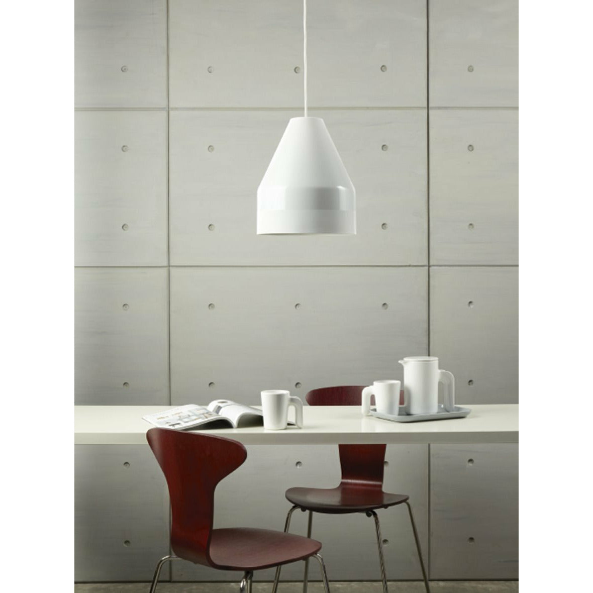 [product_category]-Dyberg Larsen Crayon Pendelleuchte 21X18 Cm, Weiß-Dyberg Larsen-6201-DYB-2