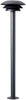 Dyberg Larsen DL20 Garden Lamp Outdoor, Matt Black