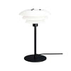 Stolní lampa Dyberg Larsen DL20, Opal/Matt Black