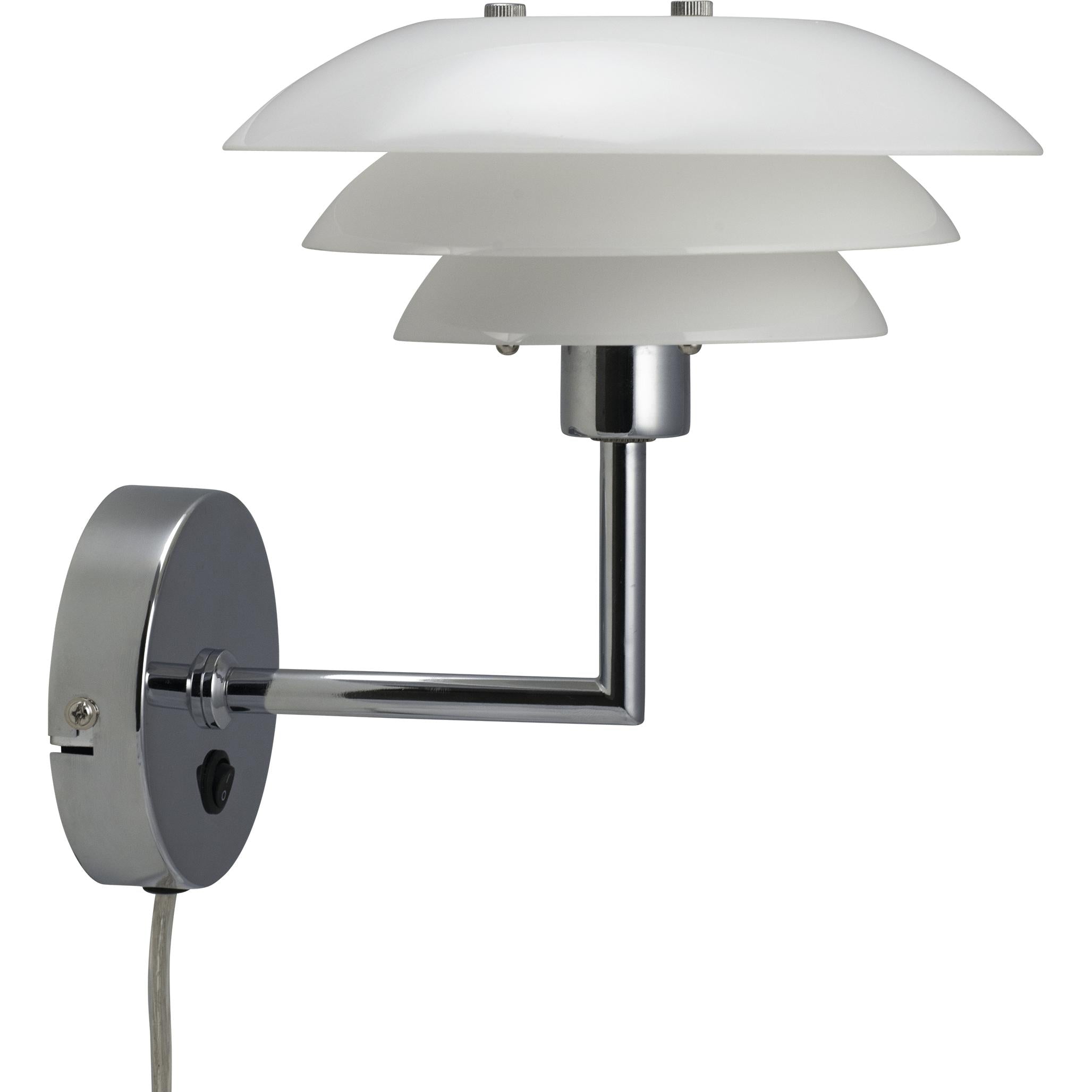 [product_category]-Dyberg Larsen Dl20 Wall Lamp Opal, 20cm-Dyberg Larsen-5704709082057-8205-DYB-1