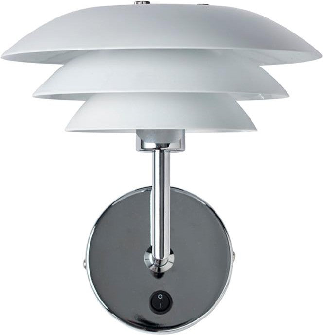 [product_category]-Dyberg Larsen Dl20 Wall Lamp White, ø23-Dyberg Larsen-5704709080824-8082-DYB-1