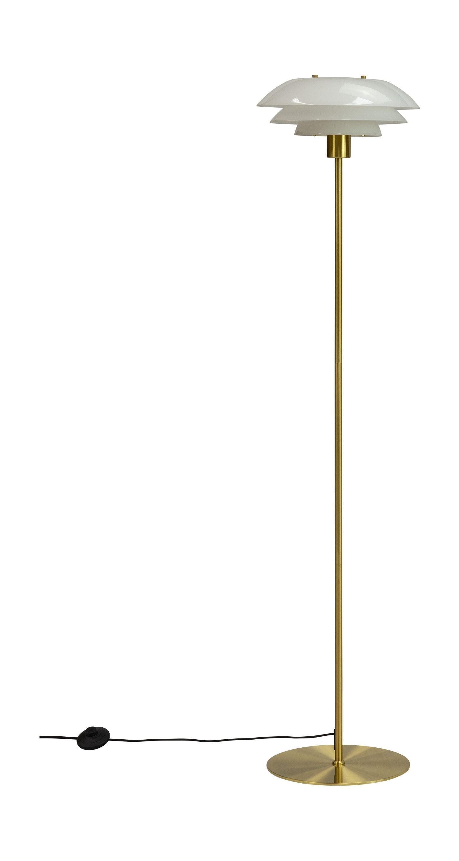 [product_category]-Dyberg Larsen Dl31 Floor Lamp, Brass/Opal-Dyberg Larsen-5704709082163-8216-DYB-1
