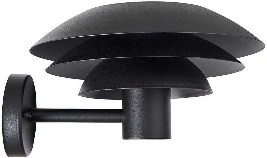 [product_category]-Dyberg Larsen Dl31 Outdoor Wall Lamp, Matt Black-Dyberg Larsen-5704709010302-1030-DYB-1