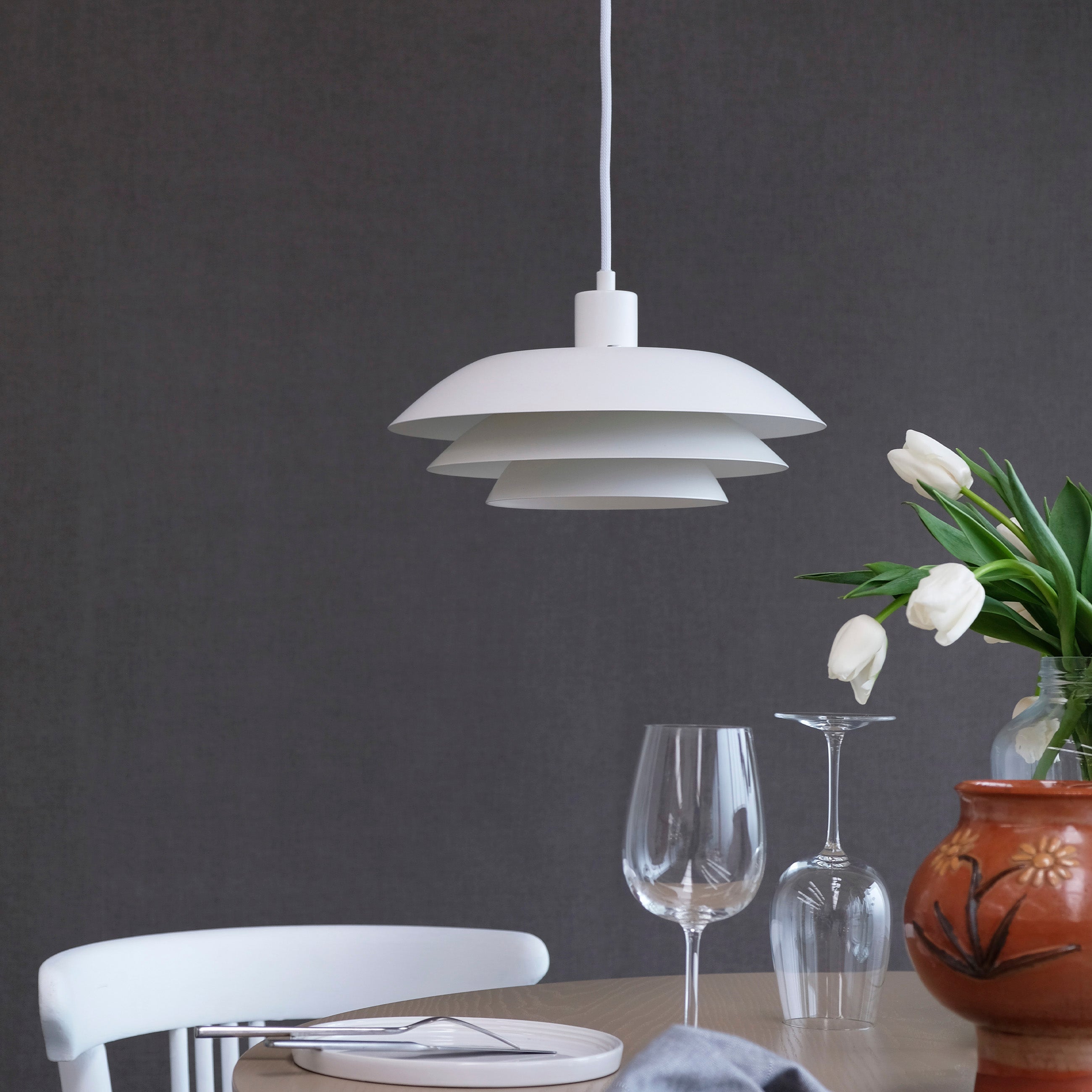 [product_category]-Dyberg Larsen Dl31 Pendant Matt White, ø31-Dyberg Larsen-5704709080701-8070-DYB-2