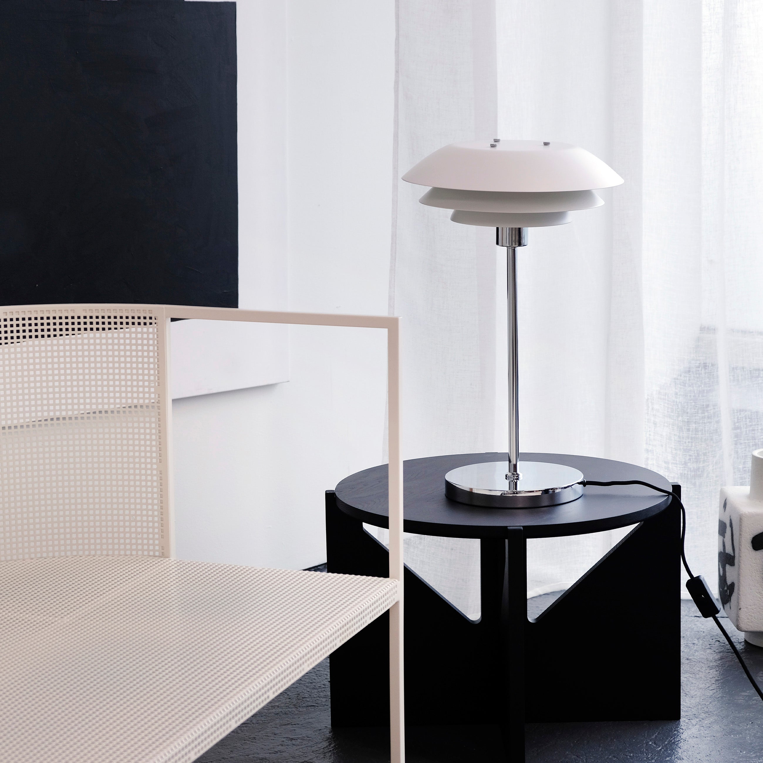 [product_category]-Dyberg Larsen Dl31 Table Lamp Matt White, ø31-Dyberg Larsen-5704709080725-8072-DYB-3