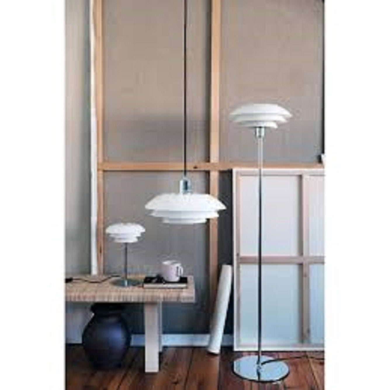 [product_category]-Dyberg Larsen Dl31 Table Lamp W. Chrome Base, Opal Glass-Dyberg Larsen-5704709070696-7069-DYB-3