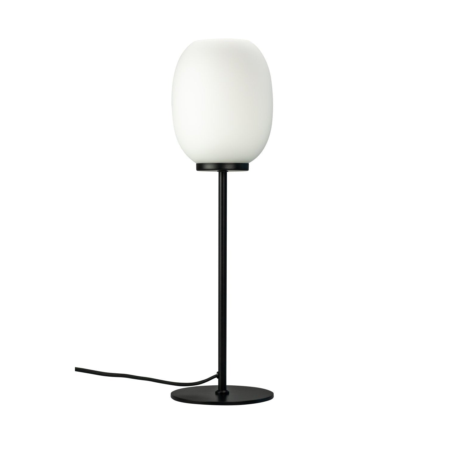 Stolní lampa Dyberg Larsen DL39, Opal/Black