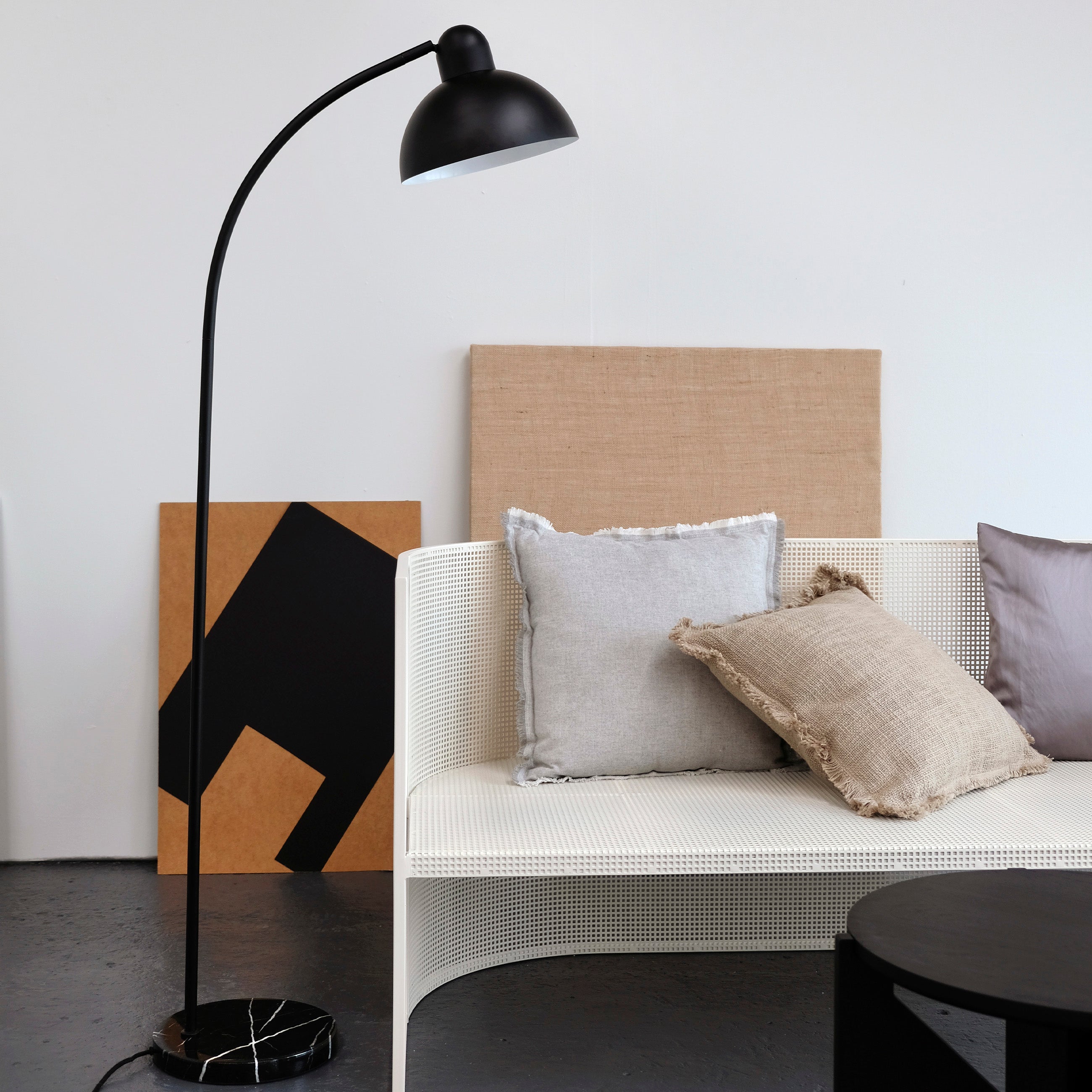 [product_category]-Dyberg Larsen Eric Floor Lamp, Matt Black-Dyberg Larsen-5704709071914-7191-DYB-5