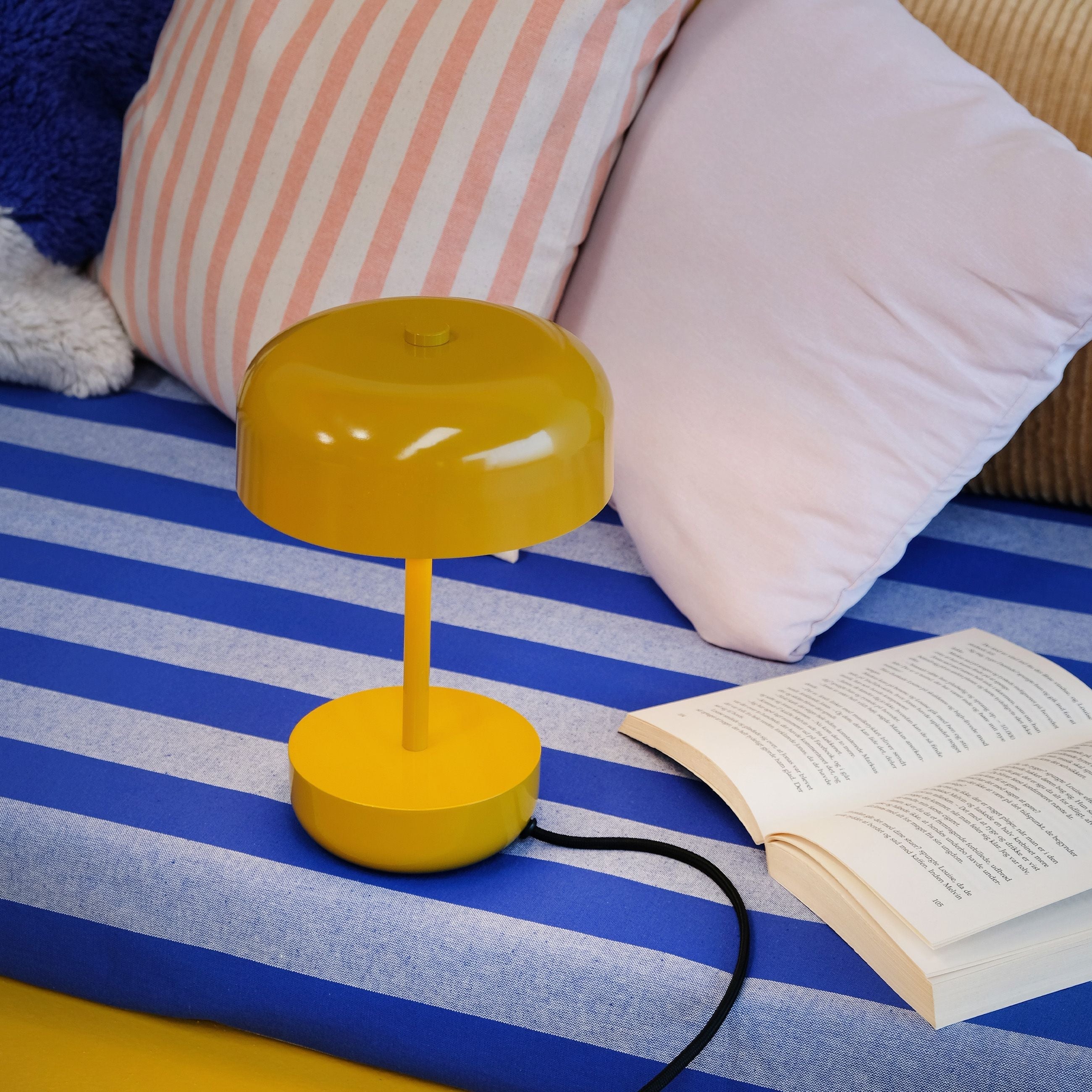 [product_category]-Dyberg Larsen Haipot Table Lamp, Curry Yellow-Dyberg Larsen-5704709072096-7209-DYB-9