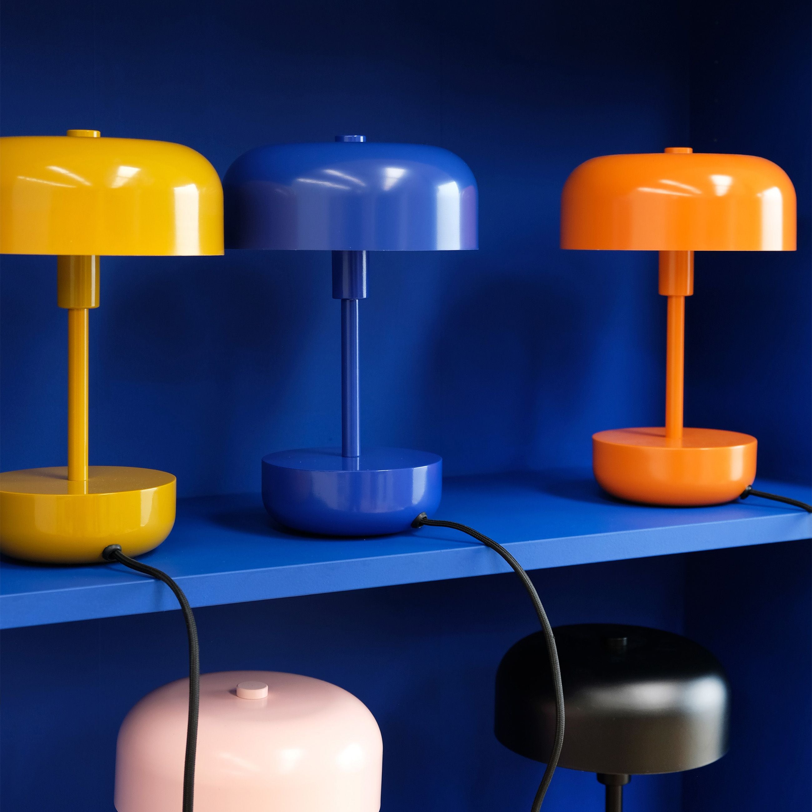 [product_category]-Dyberg Larsen Haipot Table Lamp, Orange-Dyberg Larsen-5704709072072-7207-DYB-5