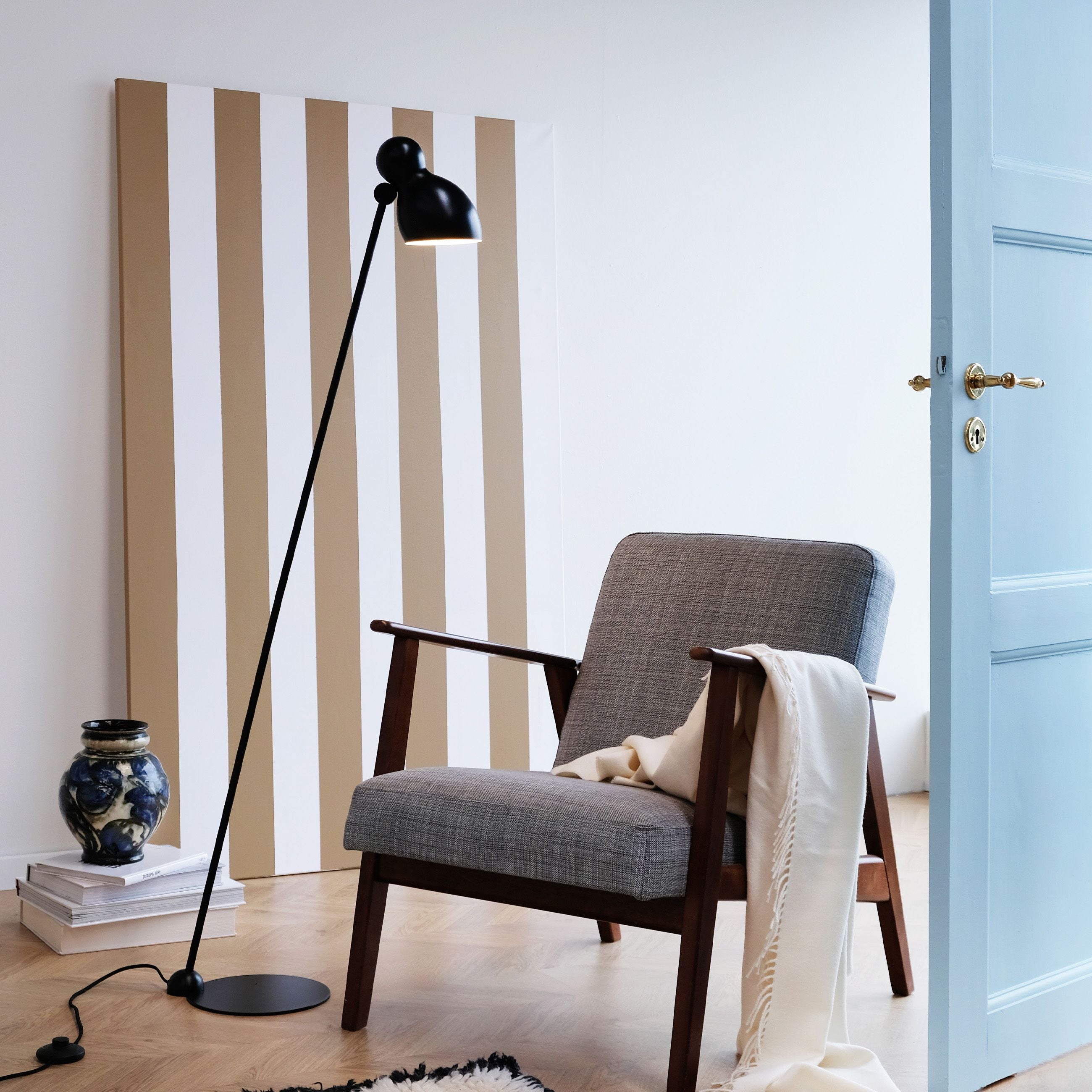[product_category]-Dyberg Larsen Ludo Floor Lamp, Black-Dyberg Larsen-5704709092018-9201-DYB-9