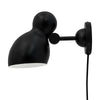  Ludo nástěnná lampa černá