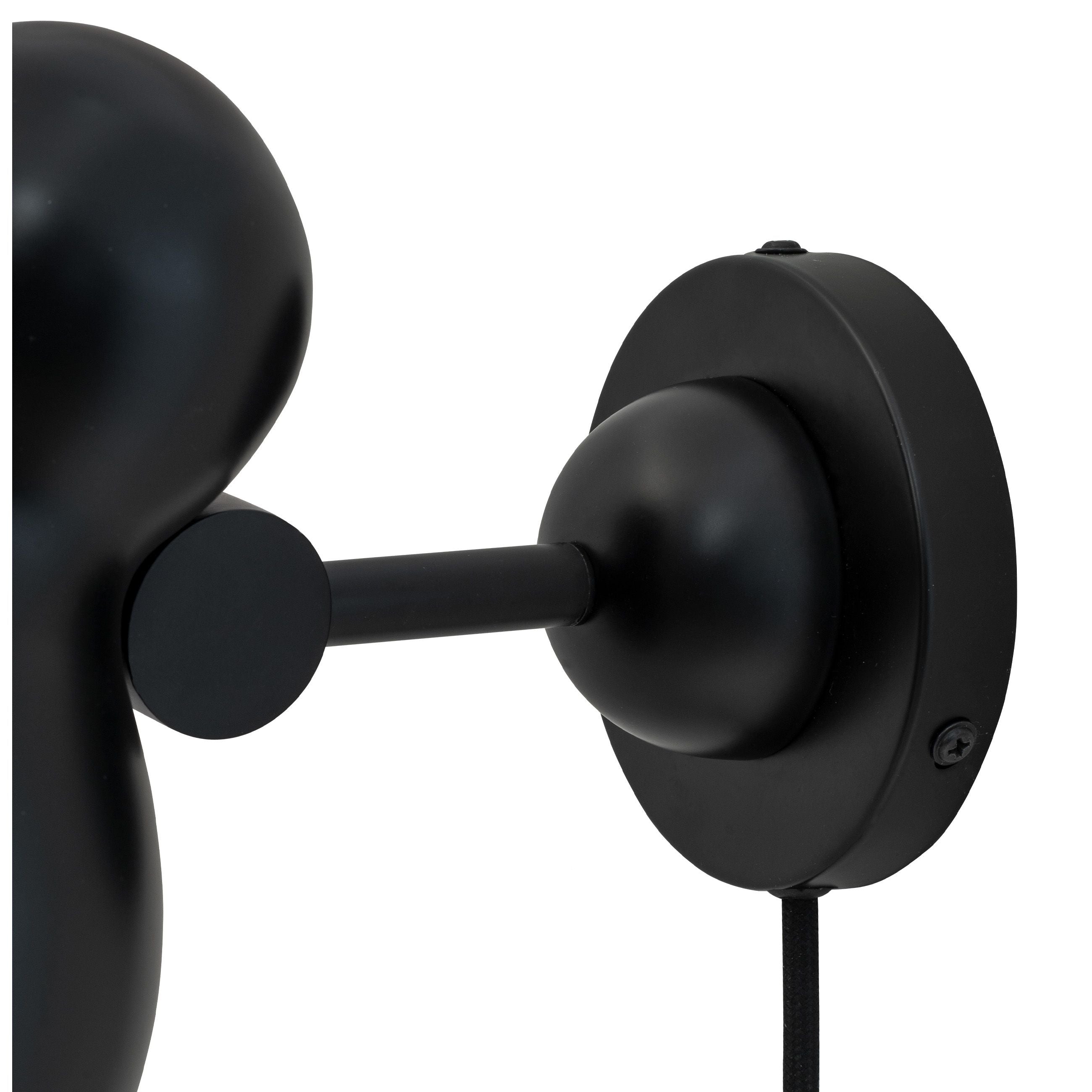 [product_category]-Dyberg Larsen Ludo Wall Lamp, Black-Dyberg Larsen-5704709092001-9200-DYB-4