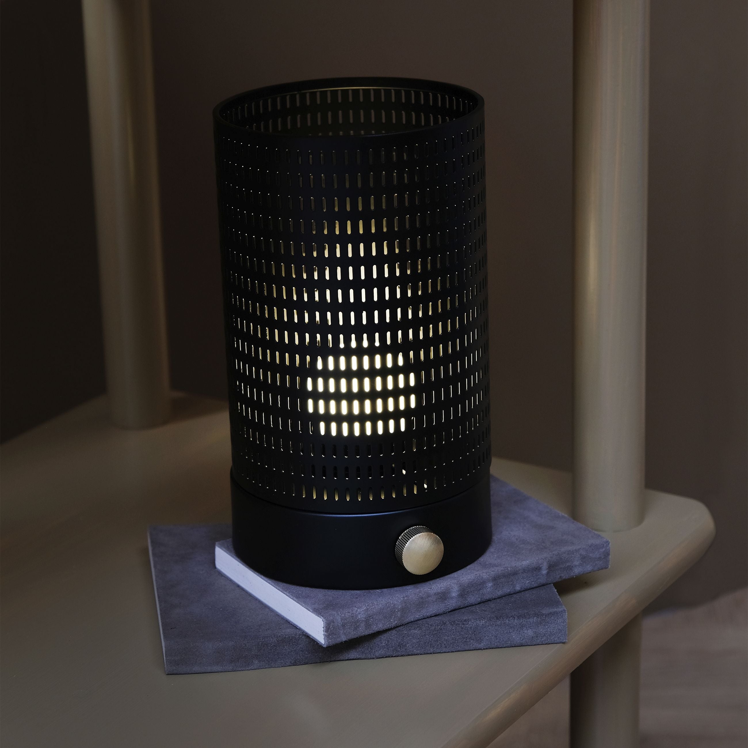 [product_category]-Dyberg Larsen Mesh Led Table Lamp, Black-Dyberg Larsen-5704709072614-7261-DYB-5