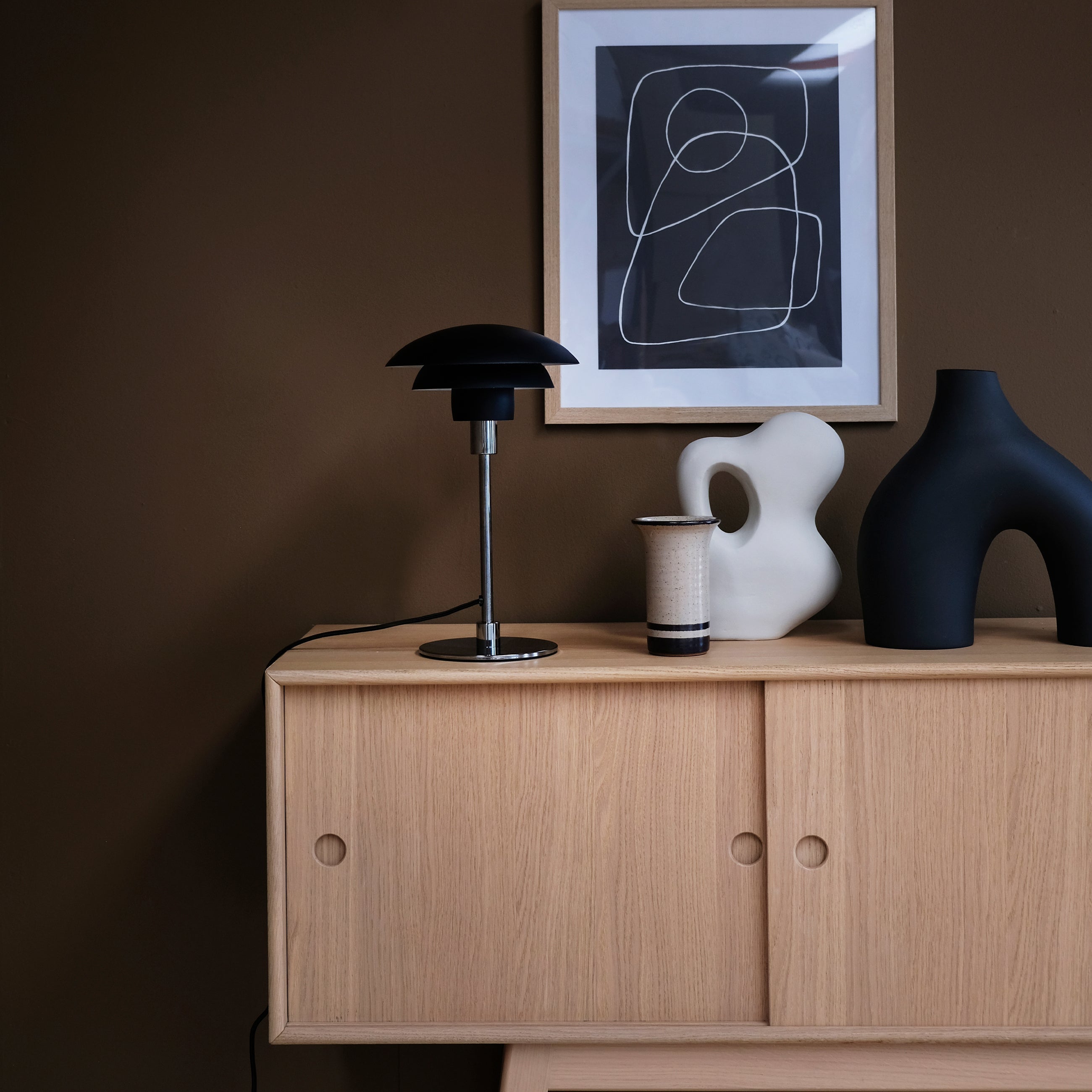 [product_category]-Dyberg Larsen Morph Table Lamp D21, Black-Dyberg Larsen-5704709082231-8223-DYB-4