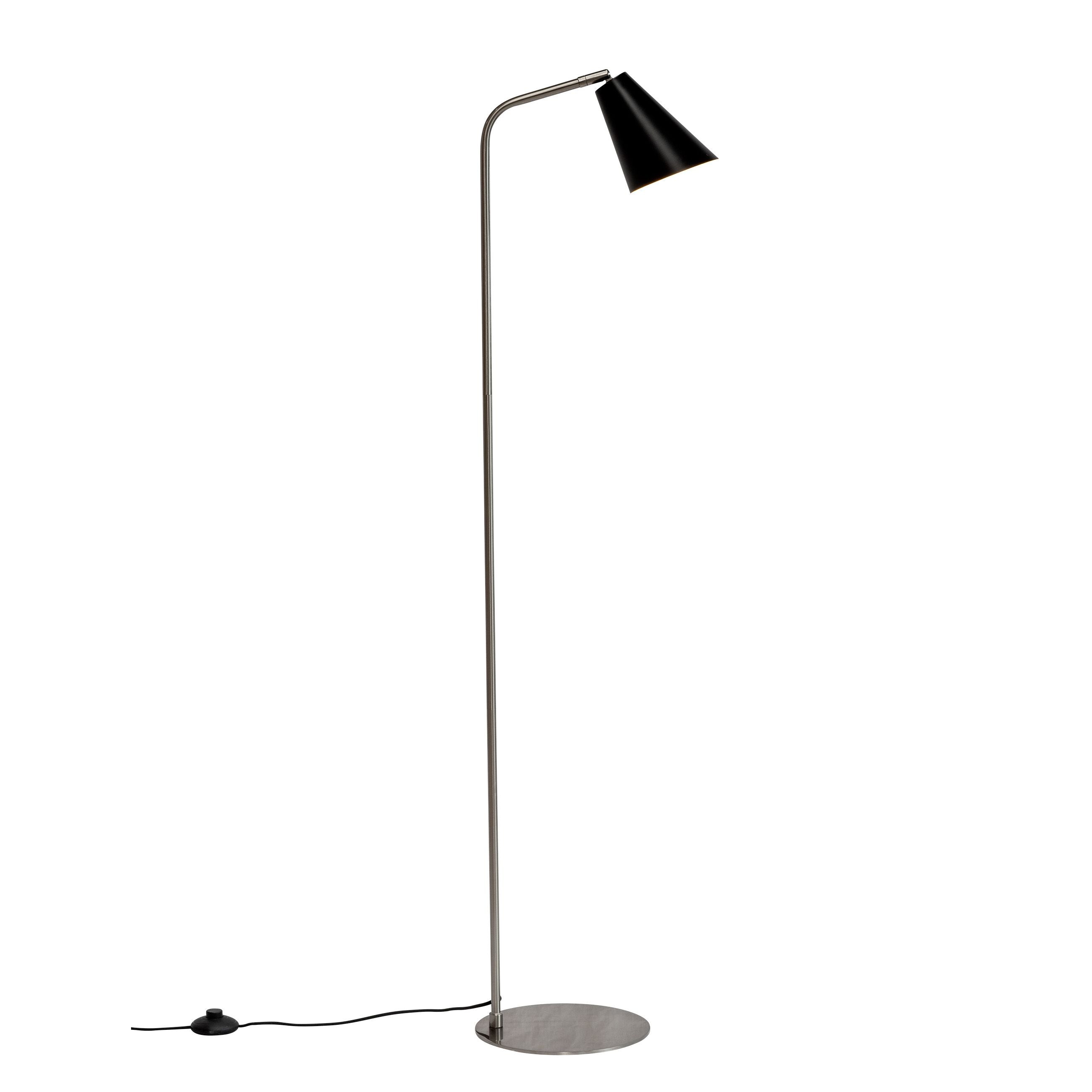 [product_category]-Dyberg Larsen Oswald Floor Lamp, Black/Steel-Dyberg Larsen-5704709072713-7271-DYB-2