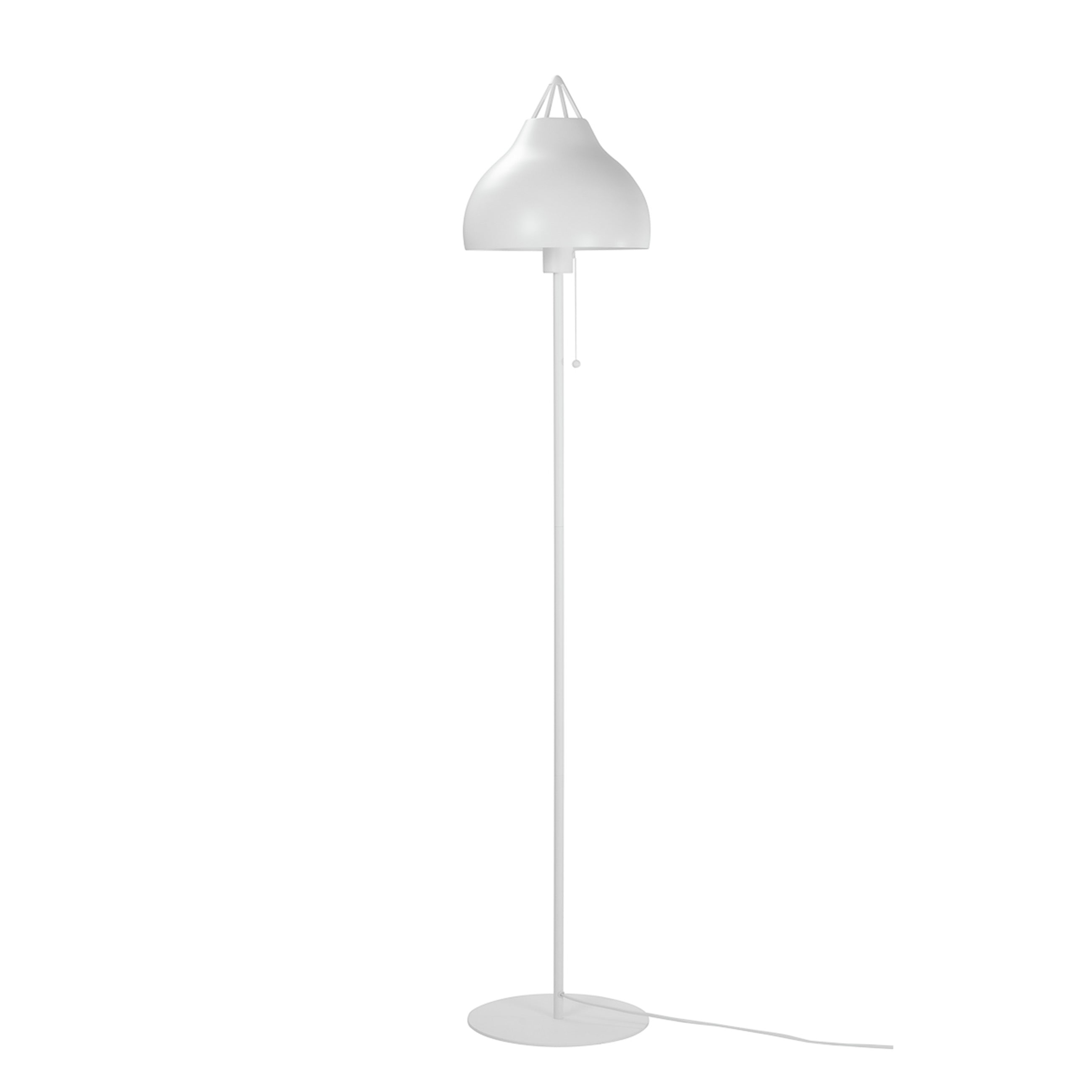 [product_category]-Dyberg Larsen Pyra Floor Lamp Matt White, 29cm-Dyberg Larsen-5704709064640-6464-DYB-1
