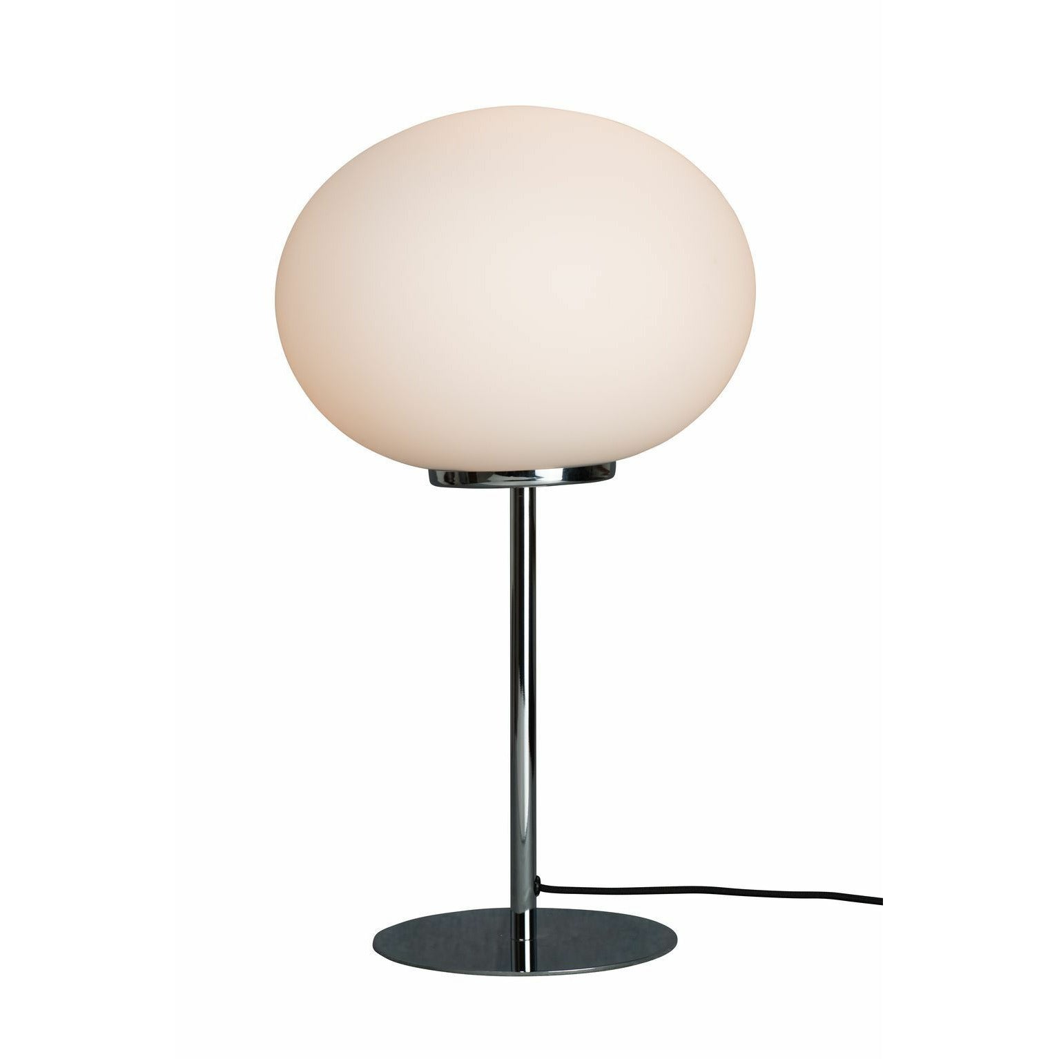 [product_category]-Dyberg Larsen Queen Table Lamp, Opal/Chrome-Dyberg Larsen-5704709072300-7230-DYB-3