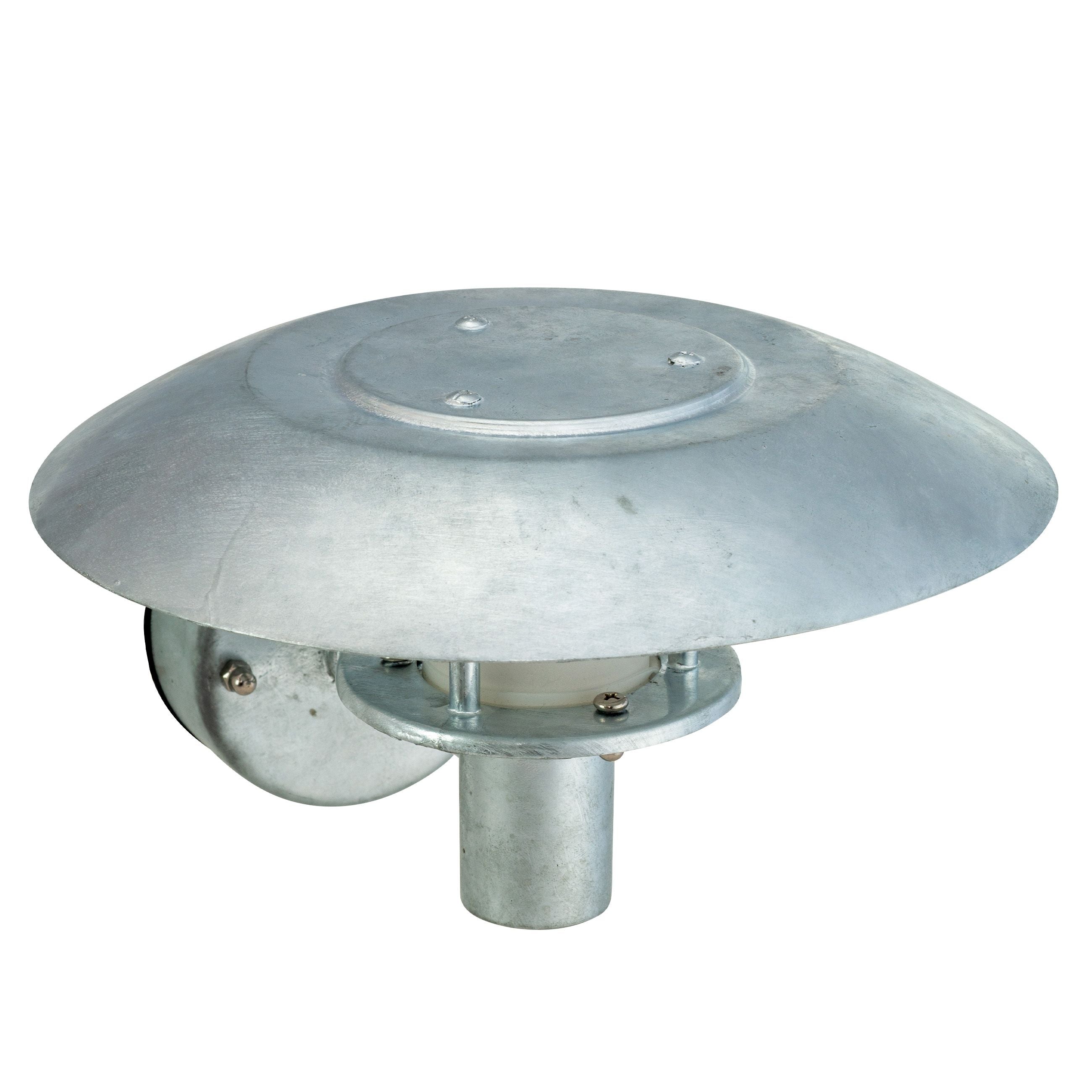 [product_category]-Dyberg Larsen Randers Galvanized Outdoor Wall Lamp-Dyberg Larsen-5704709010340-1034-DYB-5