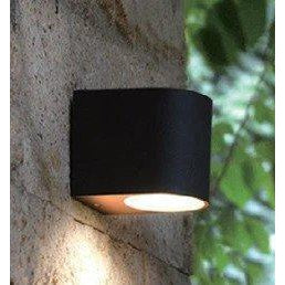 [product_category]-Dyberg Larsen Ribe Up Down Light Outdoor Wall Lamp, Matt Black-Dyberg Larsen-5704709010074-1007-DYB-3
