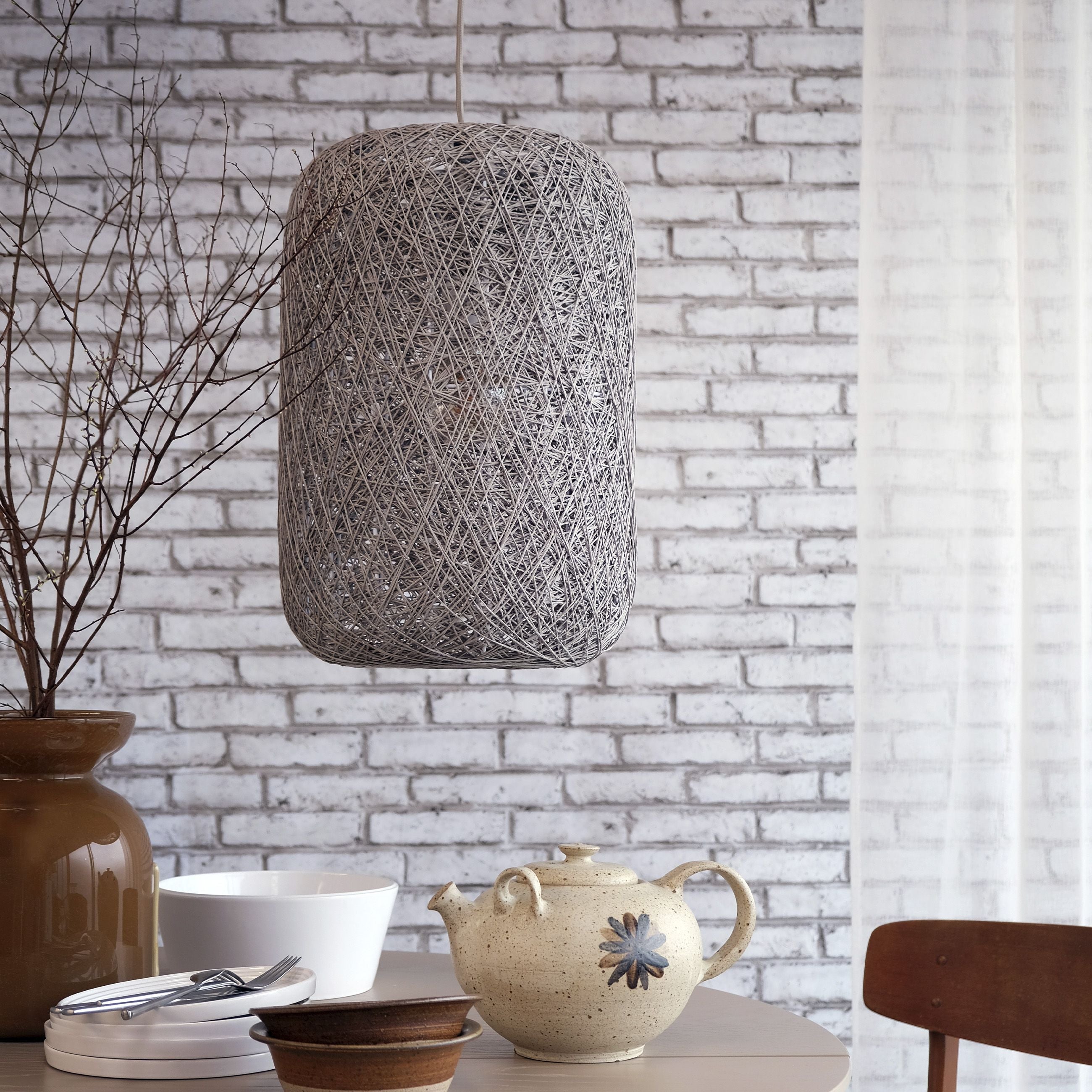 [product_category]-Dyberg Larsen Spin Pendant Medium, Grey-Dyberg Larsen-5704709070016-7001-DYB-2