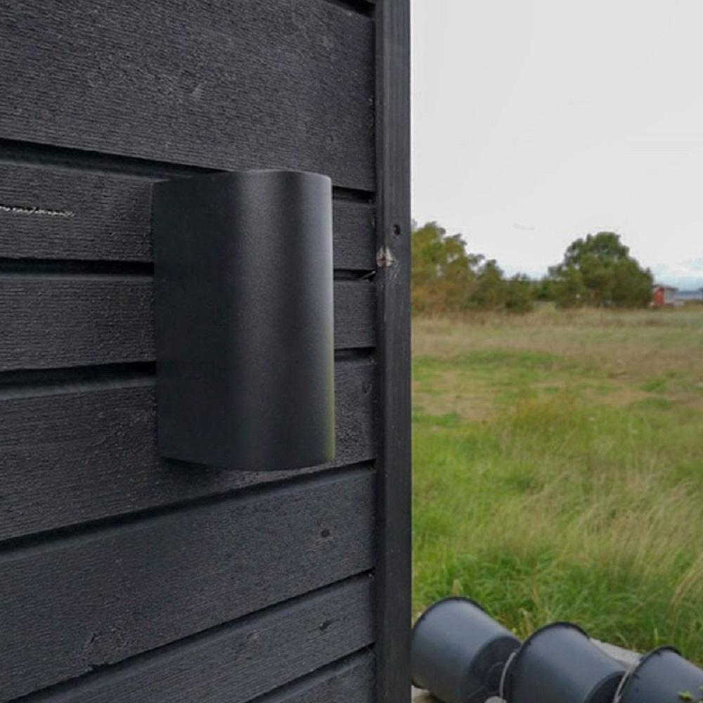 [product_category]-Dyberg Larsen Stege Outdoor Wall Lamp, Matt Black-Dyberg Larsen-5704709010043-1004-DYB-3