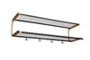 Essem Design Anna Hat Shelf Birch 100 cm, černá