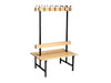 Essem Design Bench 69 Oak 60 cm, černá