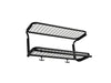 Essem Design Classic Hat Shelf 50 cm, černá