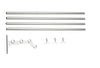 Essem Design Extension část pro nostalgi 291 Hattehylde Aluminium, White